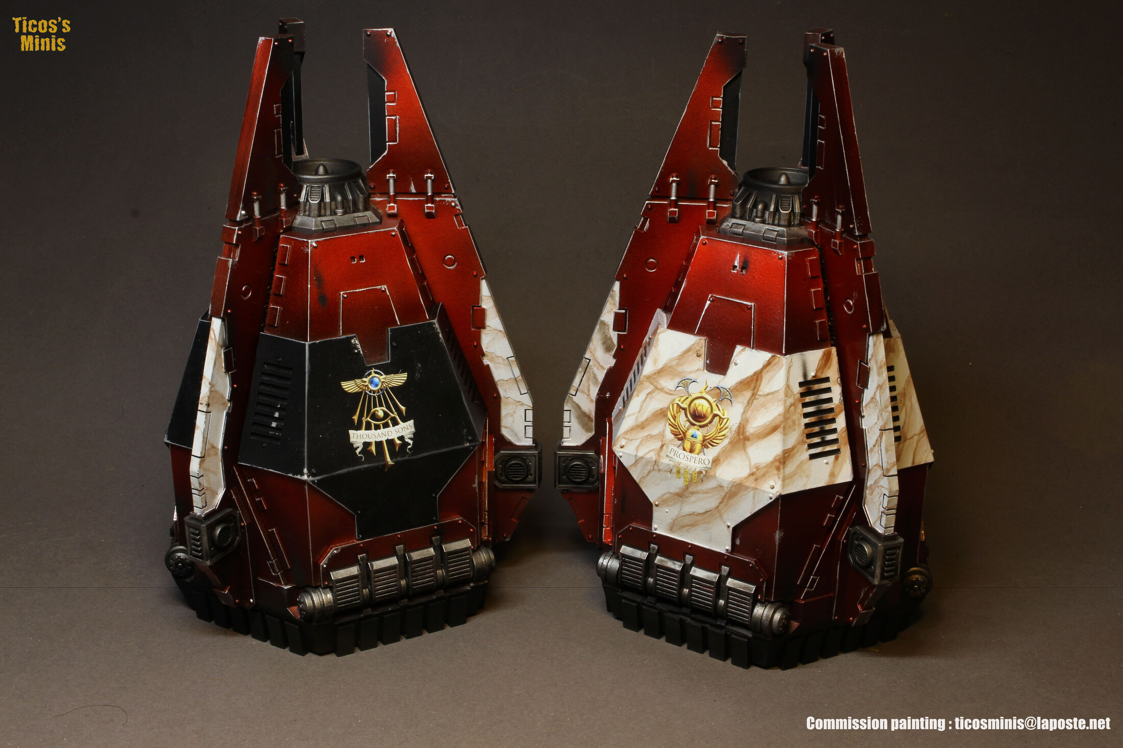 Thousand sons drop pod