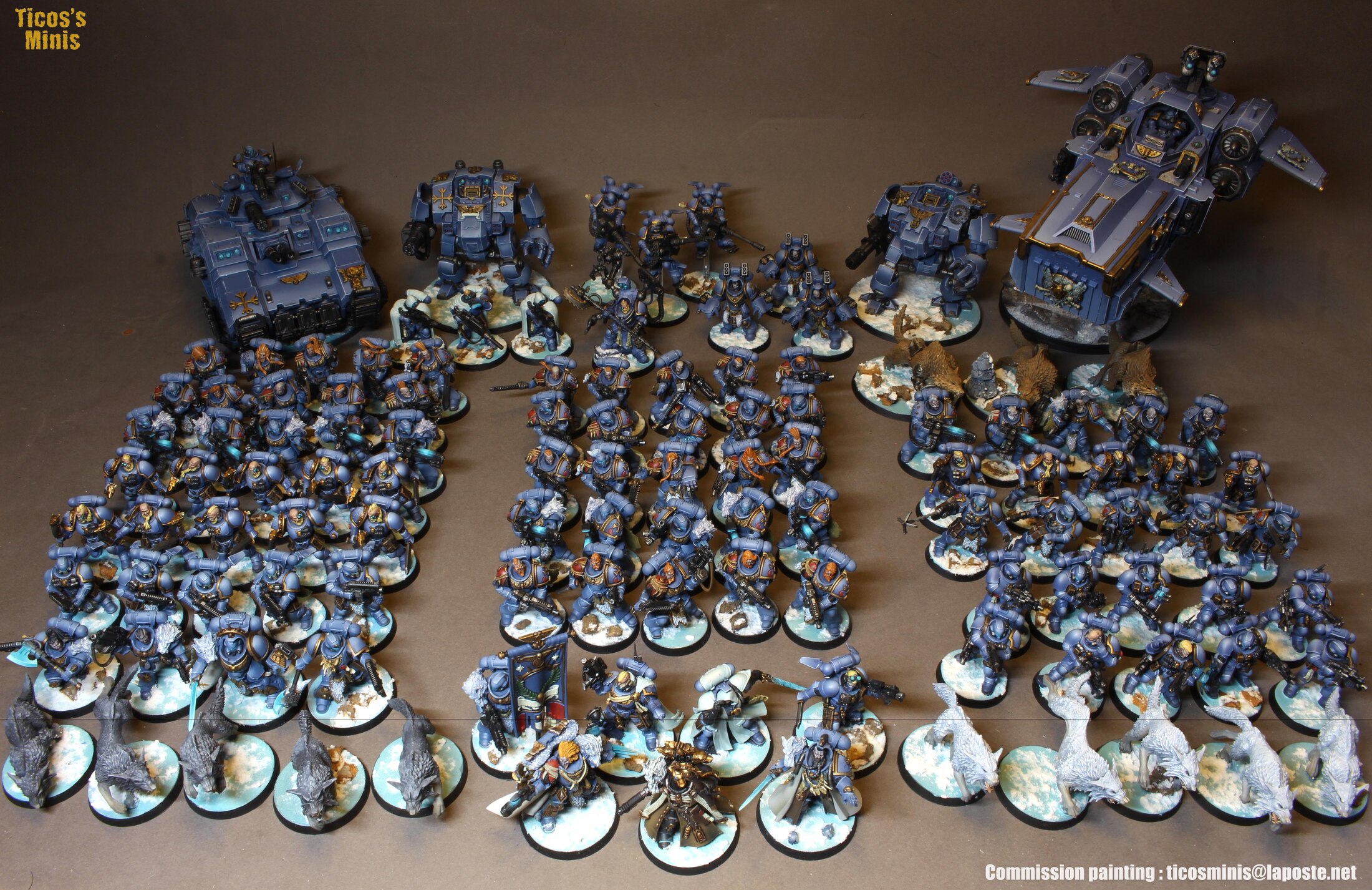 Space Wolves army