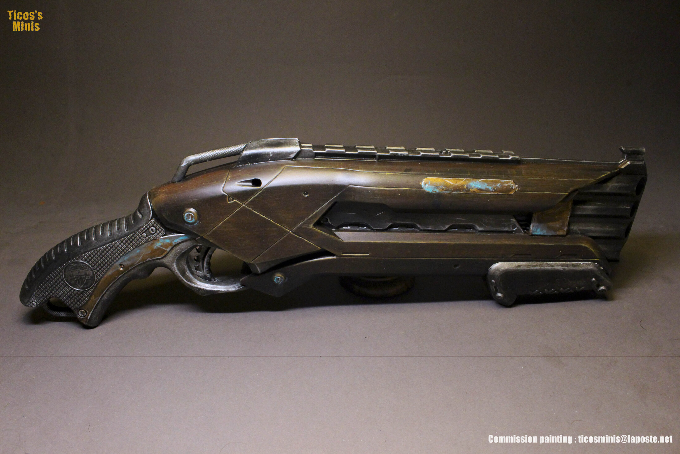 Repainted Nerf gun