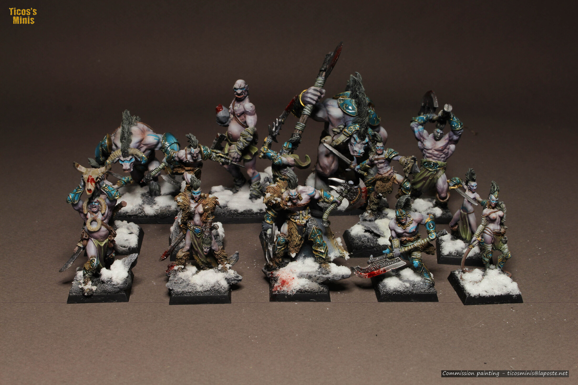 Barbarian bloodbowl team