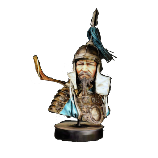 Mongol Warrior Bust